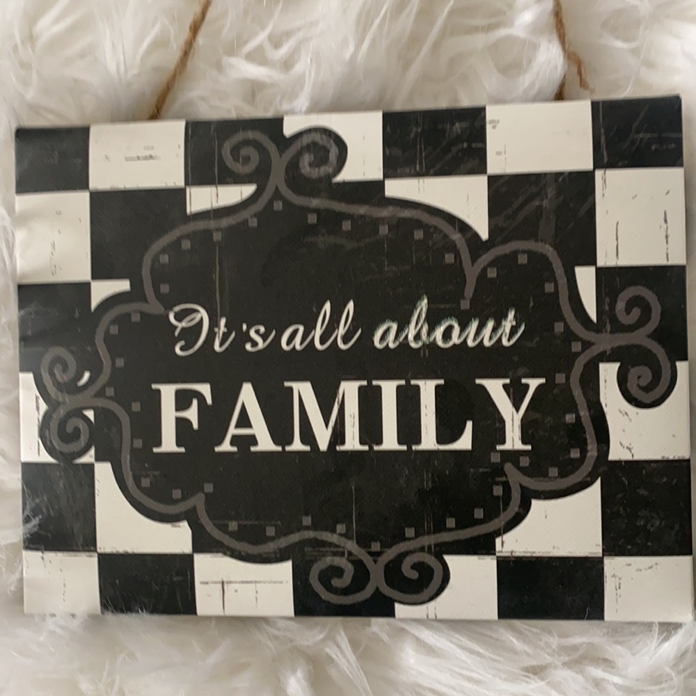Fun Family wall plaques - Picture 3 of 4